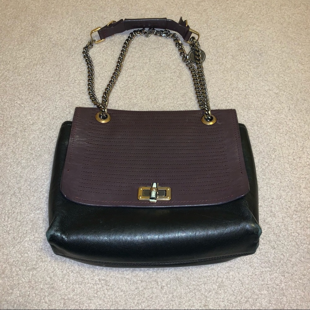 Lanvin ‘Happy’ Leather Shoulder Bag